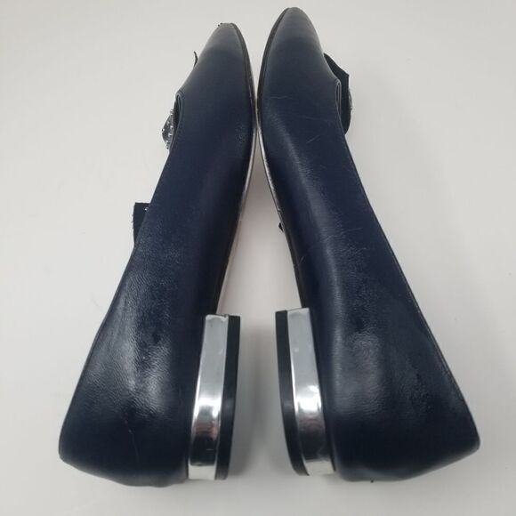 Annette Studio by Nanette Lepore. Cute flats with silver studded bow. - Picture 12 of 15